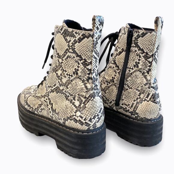 H&M Snake Platform Chunky Boots - Picture 2 of 5